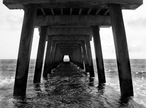 Artist: David Gordon Whittaker Title of Work: Under Pier Clouds Year Produced: Unknown Medium: Photography Source of image: http://www.photographyblogger.net/symmetry/ 